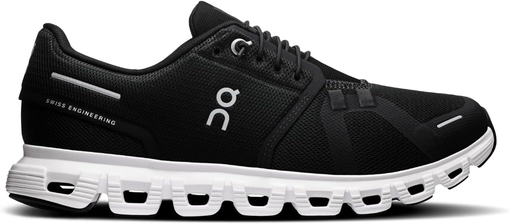 On Womens Cloud 6 Black | White 3WF10060299