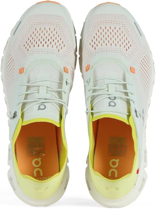 On Men's Cloud 6 Coast Sneakers Aloe/Limelight 3MF10033022