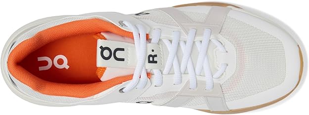 On Men's The Roger Clubhouse Pro Ivory|Flame 3MD30030849