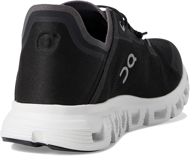 On Men's Cloud 6 Coast Sneakers Black/White 3MF10030299