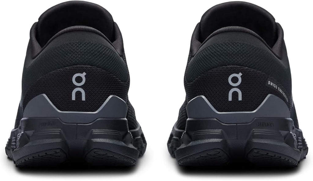 On Women's Cloud X 4 Sneakers Black/Eclipse 3WE30070106