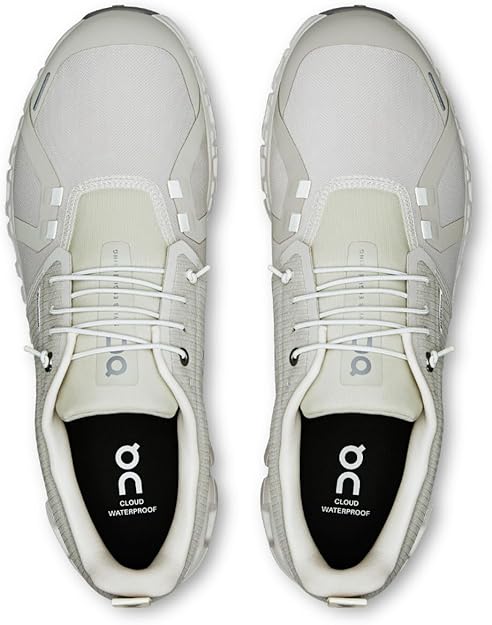 On Men's Cloud 6 WP Sneakers Pelican/Ghost 3MF10063563