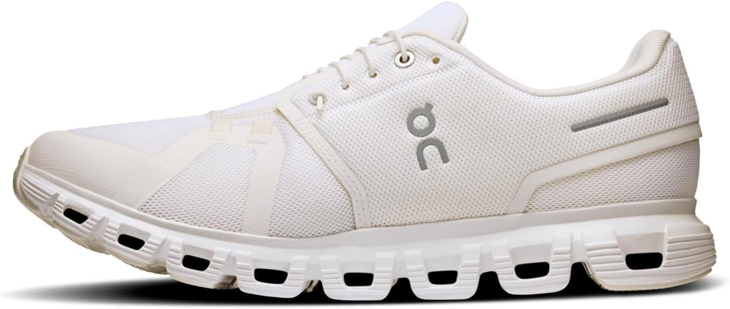 On Men's Cloud 6 Sneakers White/White 3MF10071200