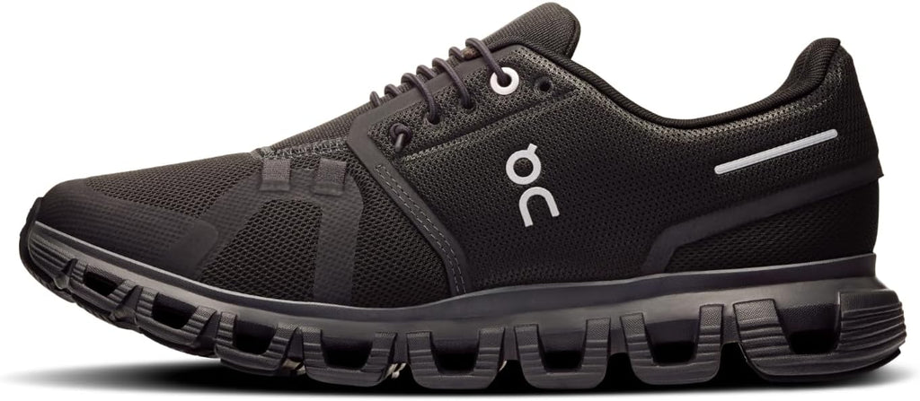 On Womens Cloud 6 Black/Black 3WF10061043