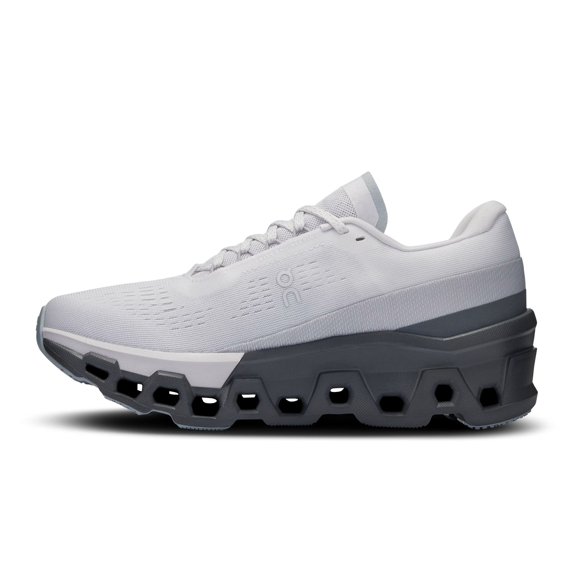 On Women's Cloudmonster Sneaker Frost/Rock 3WE10112564