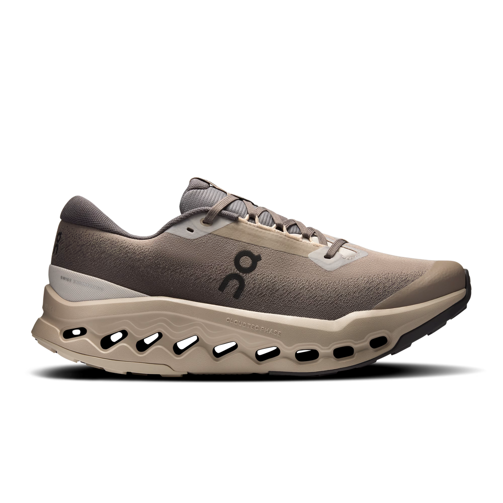 On Mens Cloudsurfer Trail 2 Waterproof Cinder/Desert 3MF30243318