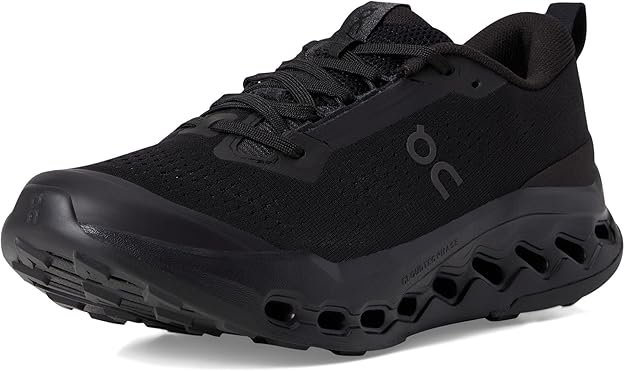 On Womens Cloudsurfer Trail 2 Black/Black 3WF30101043