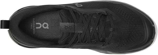 On Mens Cloudsurfer Trail 2 Black/Eclipse 3MF30220106