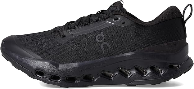 On Womens Cloudsurfer Trail 2 Black/Black 3WF30101043