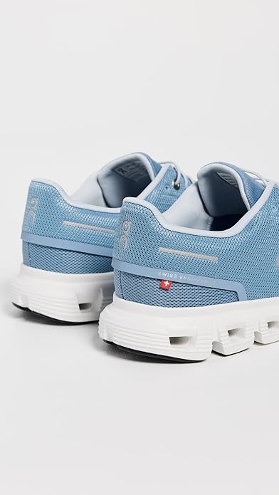 On Womens Cloud 6 Chambray/White 3WF10061508