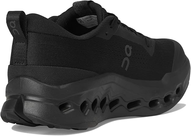 On Mens Cloudsurfer Trail 2 Black/Eclipse 3MF30220106