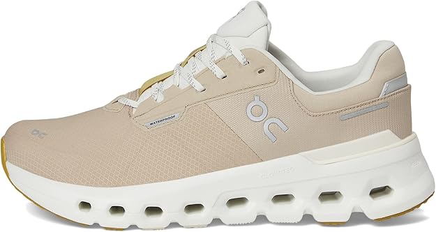 On Women's Cloudrunner 2 Waterproof Sneakers Sand/Dew 3WE10144286