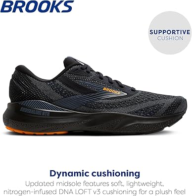 Brooks Men’s Adrenaline GTS 24 Supportive Running Shoe 1104371D076