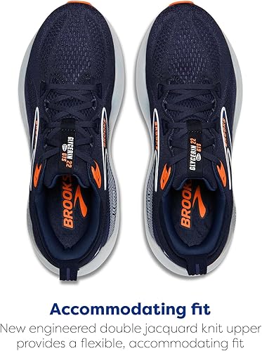 Brooks Men’s Glycerin GTS 22 Supportive Running Shoe 1104461D494