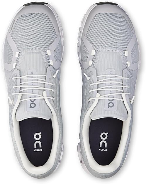 On Men's Cloud 6 Sneakers Glacier | White 3MF10070070