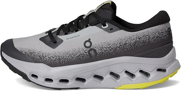 On womens Cloudsurfer Trail 2 Waterproof Black/Lilac 3WF30120114