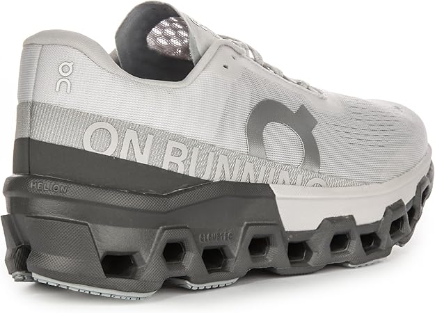 On Women's Cloudmonster Sneaker Frost/Rock 3WE10112564