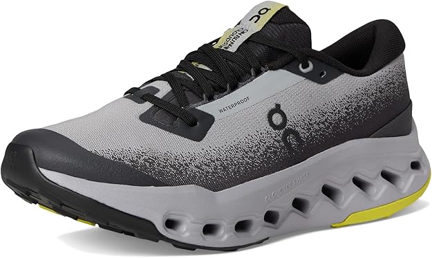 On womens Cloudsurfer Trail 2 Waterproof Black/Lilac 3WF30120114