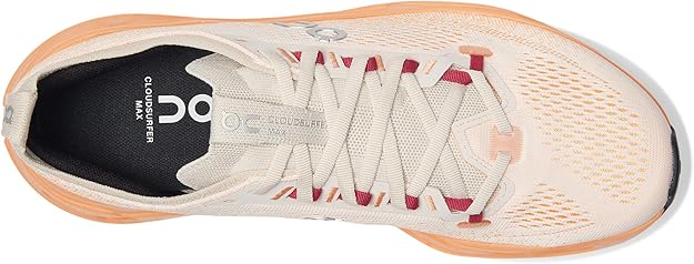 On Mens Cloudsurfer Max Pearl/Tangerine 3MF30433196