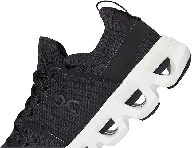 On Women's Cloudswift 4 Running Shoes Black/White 3WF10110299