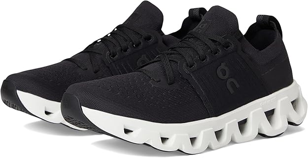 On Women's Cloudswift 4 Running Shoes Black/White 3WF10110299