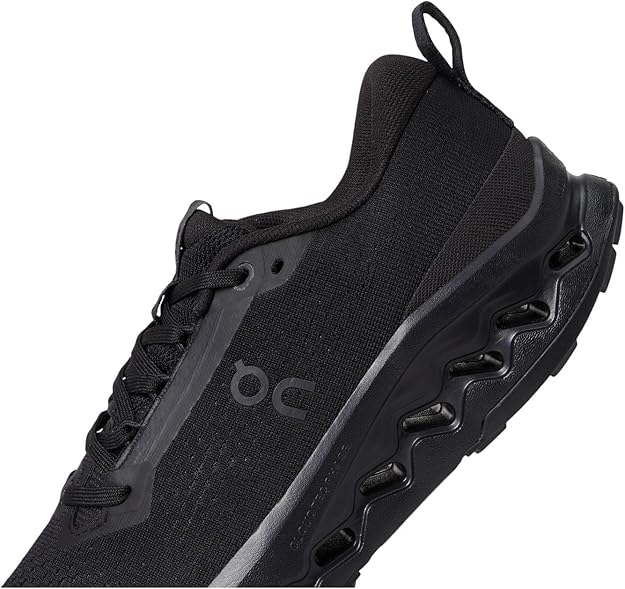 On Womens Cloudsurfer Trail 2 Black/Black 3WF30101043