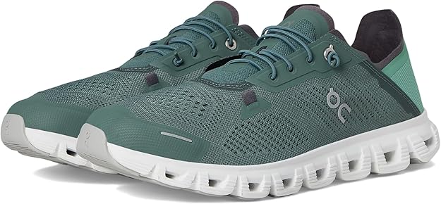 On Men's Cloud 6 Coast Sneakers Olive/White 3MF10030162