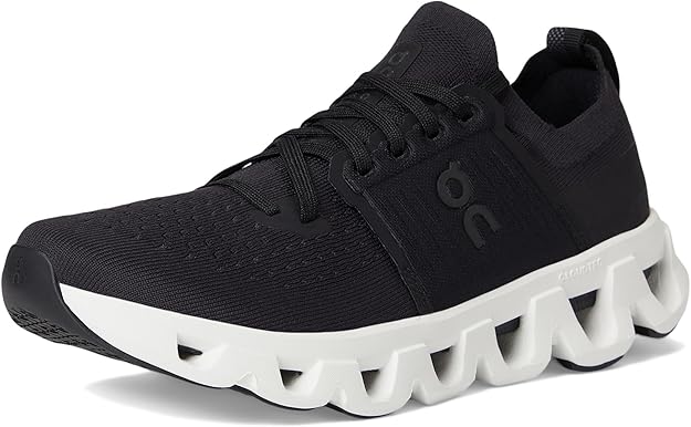 On Women's Cloudswift 4 Running Shoes Black/White 3WF10110299