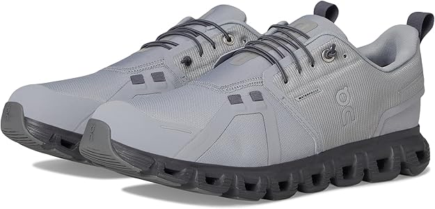 On Mens Cloud 6 Waterproof Alloy/Wolf 3MF10063030