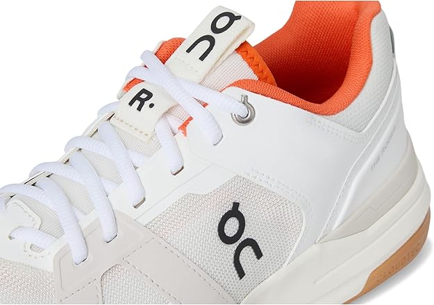 On Men's The Roger Clubhouse Pro Ivory|Flame 3MD30030849