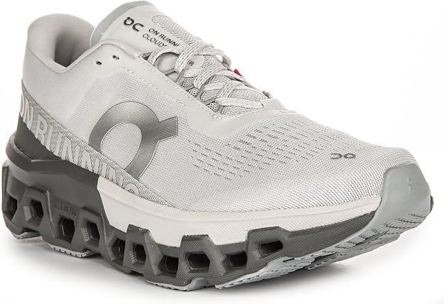 On Women's Cloudmonster Sneaker Frost/Rock 3WE10112564