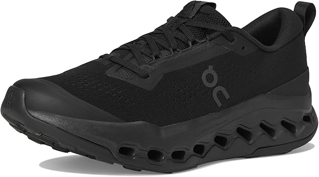 On Mens Cloudsurfer Trail 2 Black/Eclipse 3MF30220106