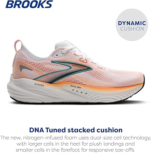 Brooks Men’s Glycerin 22 Neutral Running Shoe 1104451D186