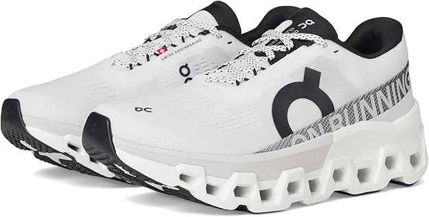 On Women's Cloudmonster Sneakers White/Frost 3WE10110664