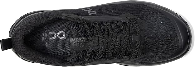 On Womens Cloudsurfer Trail 2 Black/Black 3WF30101043
