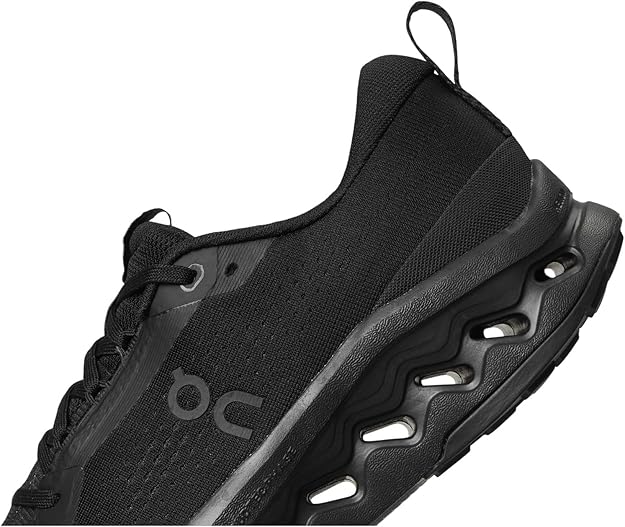 On Mens Cloudsurfer Trail 2 Black/Eclipse 3MF30220106