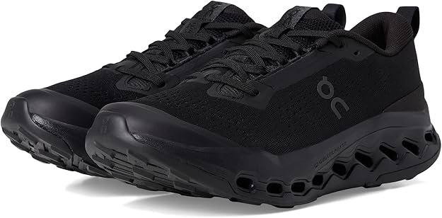 On Womens Cloudsurfer Trail 2 Black/Black 3WF30101043