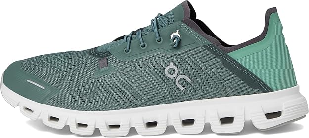 On Men's Cloud 6 Coast Sneakers Olive/White 3MF10030162