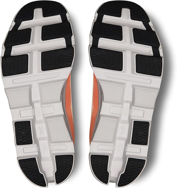 On Mens Cloudmonster 2 White/Flame 3ME10120256