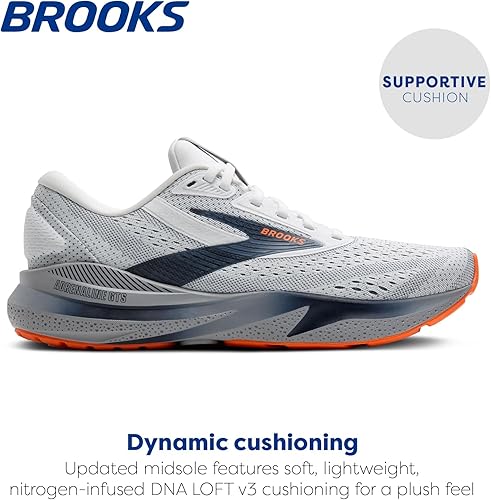 Brooks Men’s Adrenaline GTS 24 Supportive Running Shoe 1104371D129