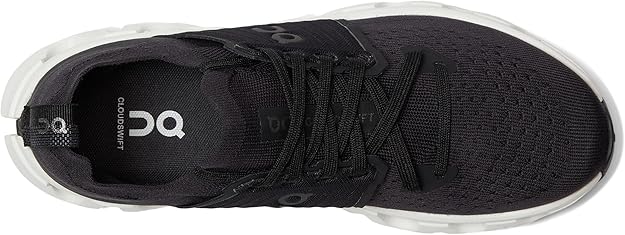 On Women's Cloudswift 4 Running Shoes Black/White 3WF10110299