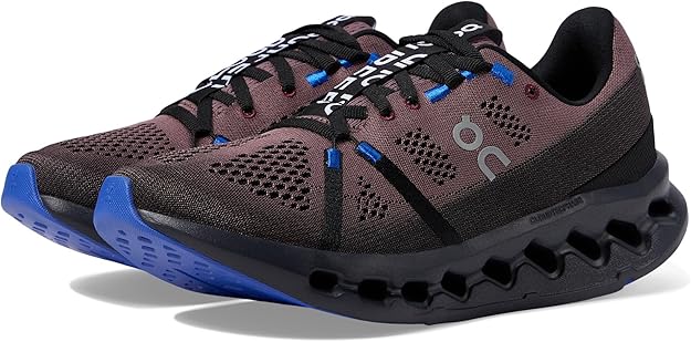 On Womens Women's Cloudsurfer Black/Cobalt 3WD10441509