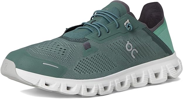 On Men's Cloud 6 Coast Sneakers Olive/White 3MF10030162