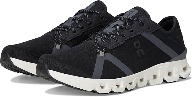 On Men's Cloud X 4 Ad Sneakers Black/Asphalt 3MF10260397