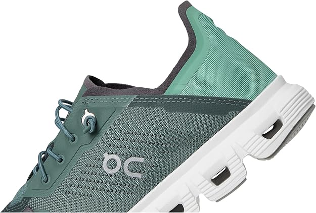 On Men's Cloud 6 Coast Sneakers Olive/White 3MF10030162