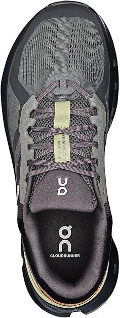 On Men's Cloudrunner 2 Sneakers Rock/Tangerine 3ME10144284