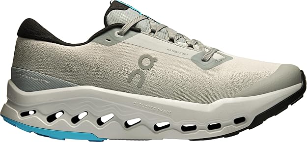 On Mens Cloudsurfer Trail 2 Waterproof Apollo/Glacier 3MF30243643