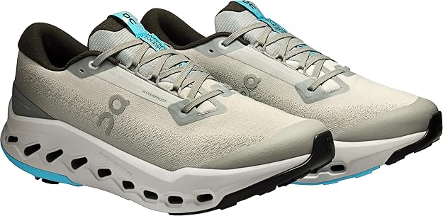 On Mens Cloudsurfer Trail 2 Waterproof Apollo/Glacier 3MF30243643