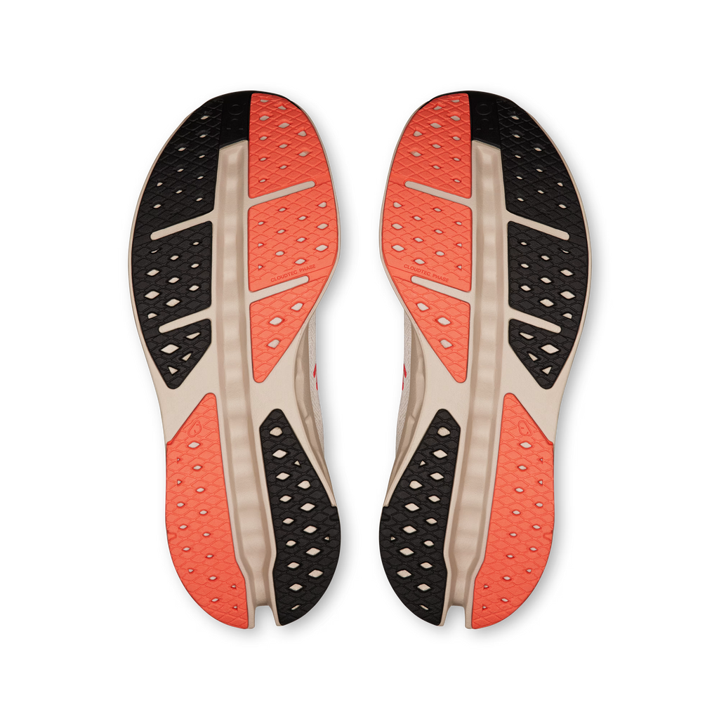 On Womens Cloudsurfer Max Ivory/Salmon 3WF30223297