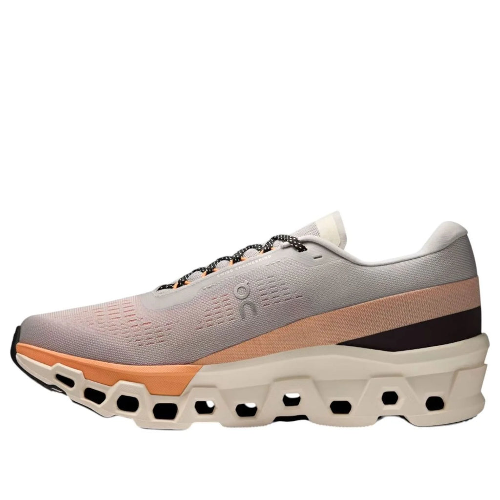 On Mens Cloudmonster 2 Glacier/Tangerine 3ME10123198